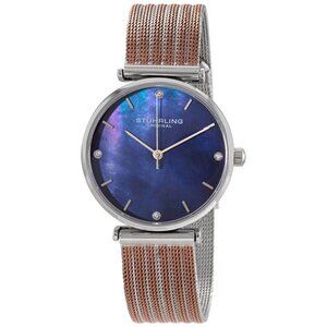 FX04102B NWT Stuhrling Original Fashion Ladies Quartz Alloy Authentic Watch